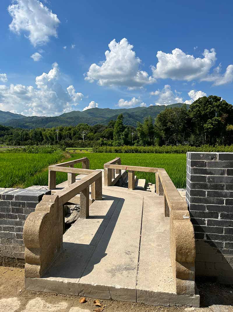 吉安花岗岩仿古石材景区使用案例