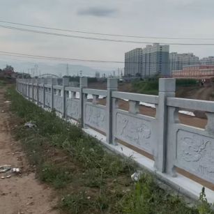 吉安 石材河道栏杆