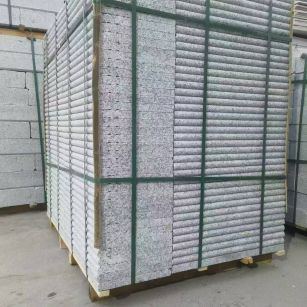 吉安 芙蓉白3公分厚磨圆边、拉槽，楼梯踏步