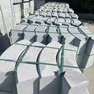 吉安 芝麻灰弧形路沿石