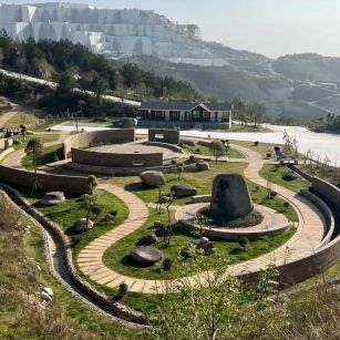 吉安仿古石铺装整体效果