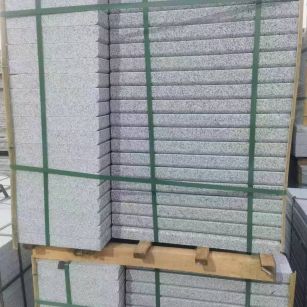 吉安 5公分芝麻白，倒斜角，室外楼梯踏步