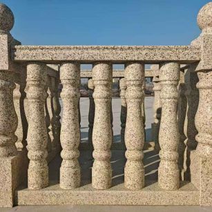 吉安 黄金麻栏杆（扶手，花瓶柱，将军柱）