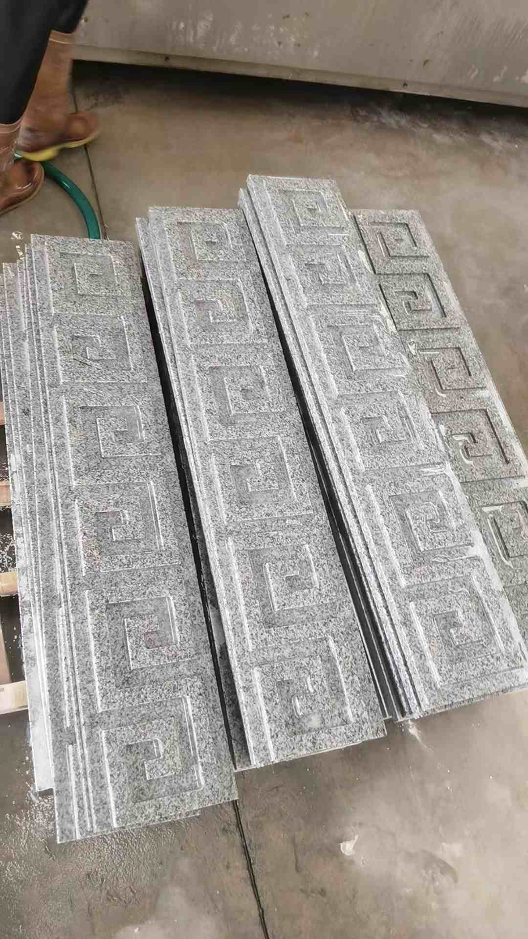 吉安 别墅回纹线条，雕刻
