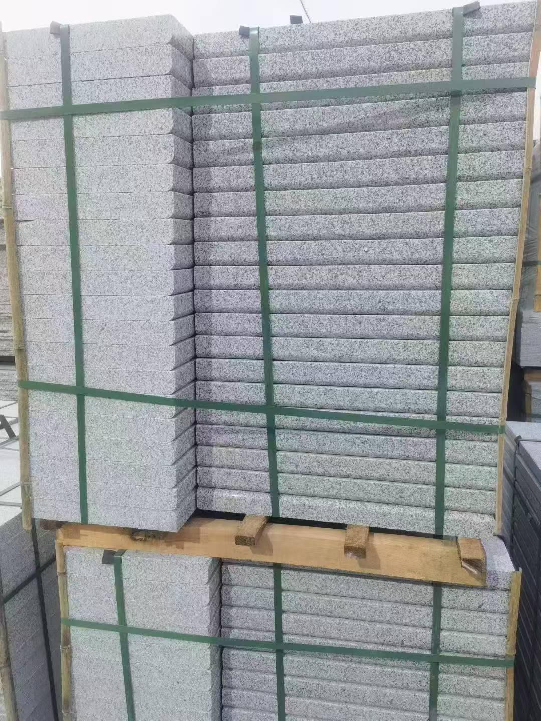 吉安 5公分芝麻白，倒斜角，室外楼梯踏步