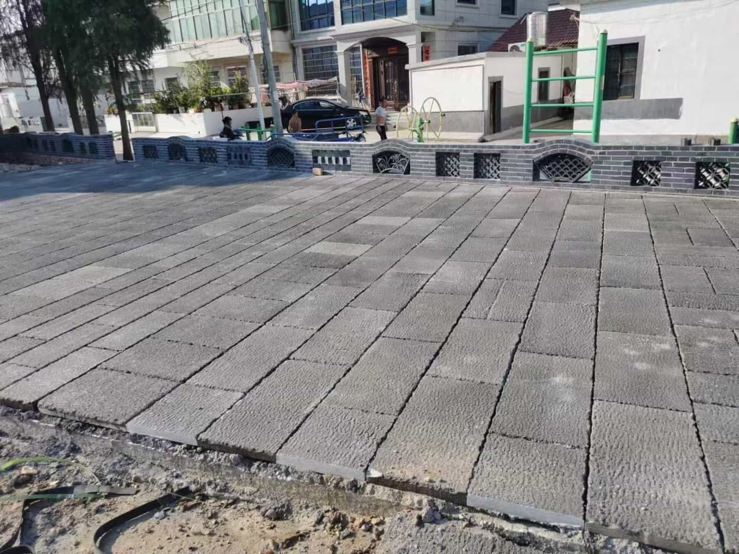 吉安仿古石铺装效果