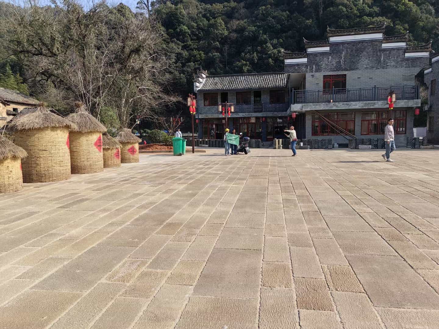 吉安仿古石铺装效果