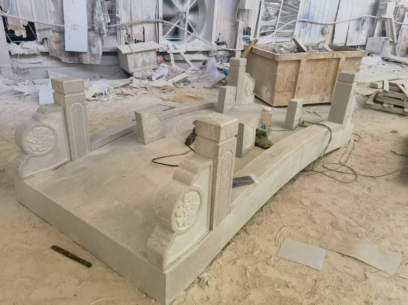 吉安 芝麻灰火烧面石桥-拼装