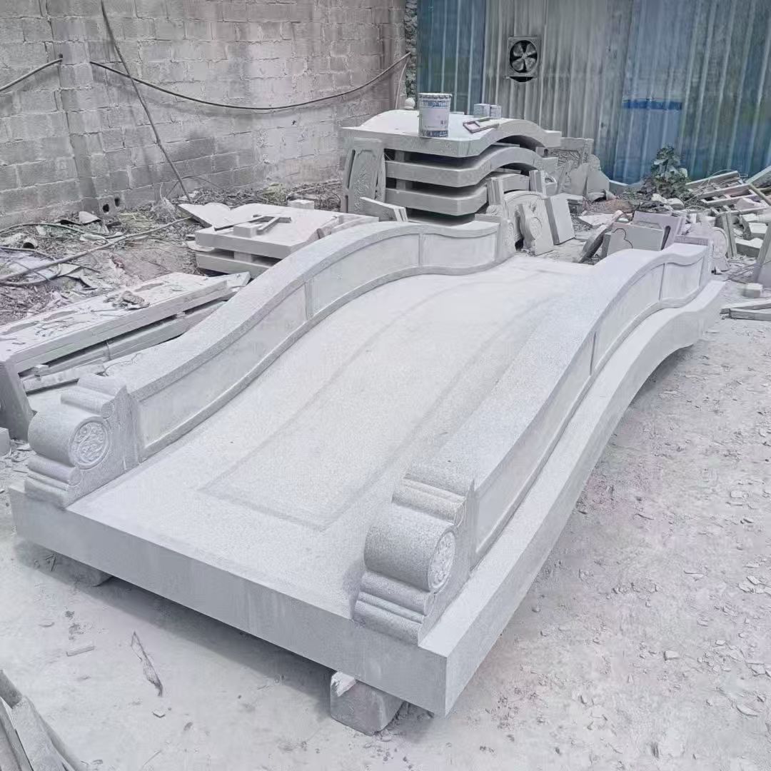 吉安 芝麻灰花岗岩园林景观 小石桥