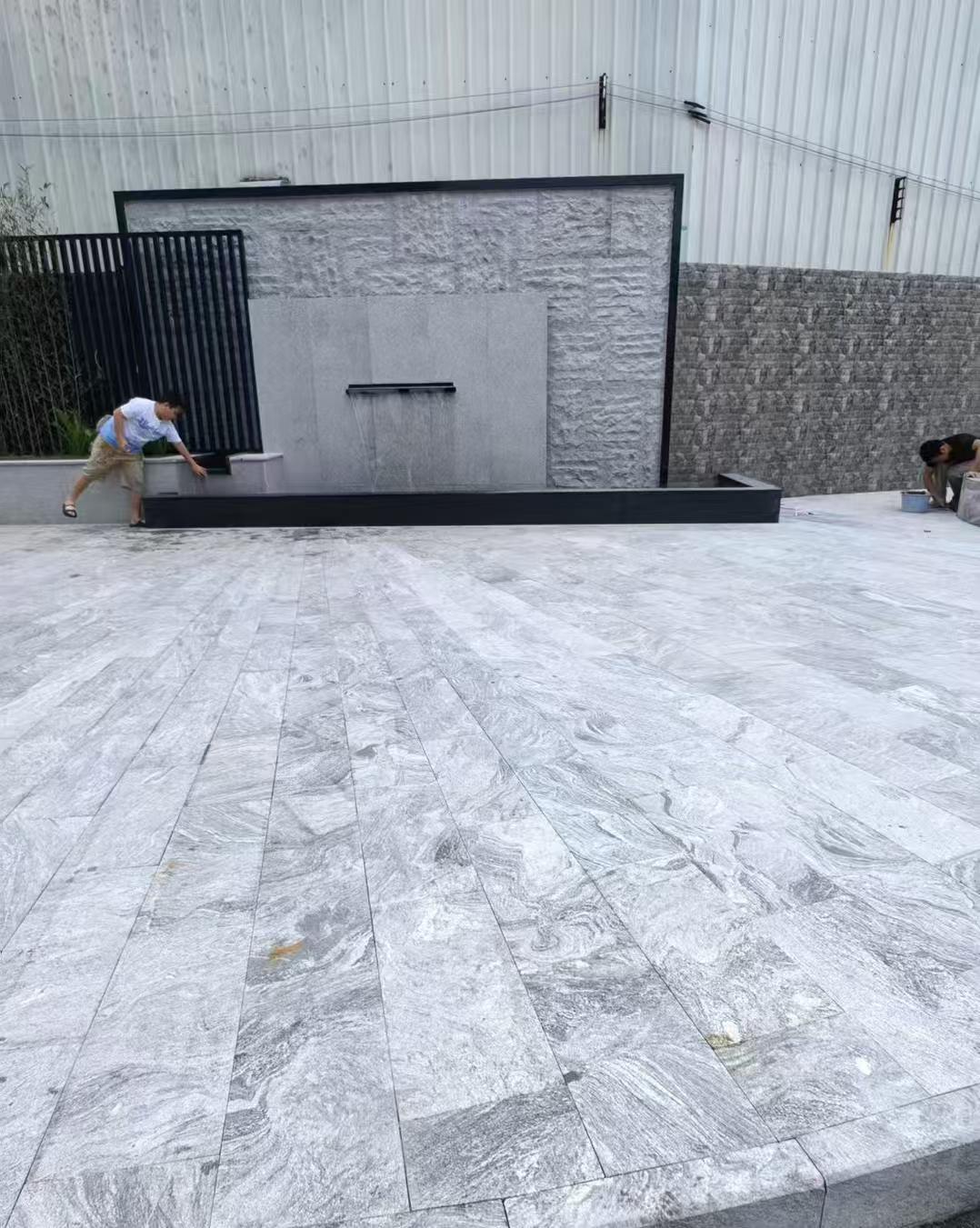 吉安 浪淘沙铺装效果