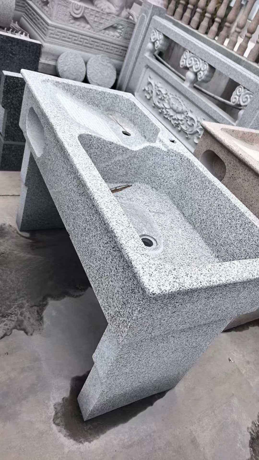 吉安 花岗岩石材洗手池，洗衣池