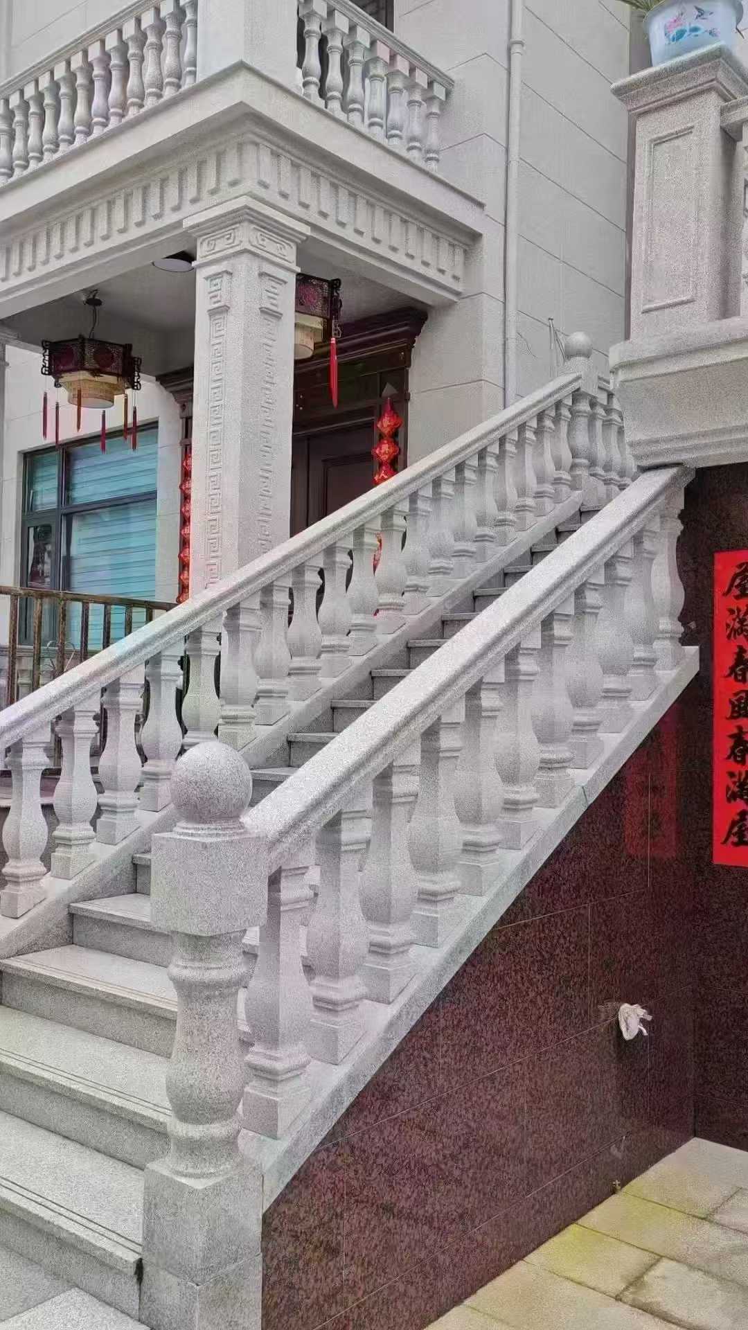 吉安 天然石材 阳台庭院护栏、栏杆