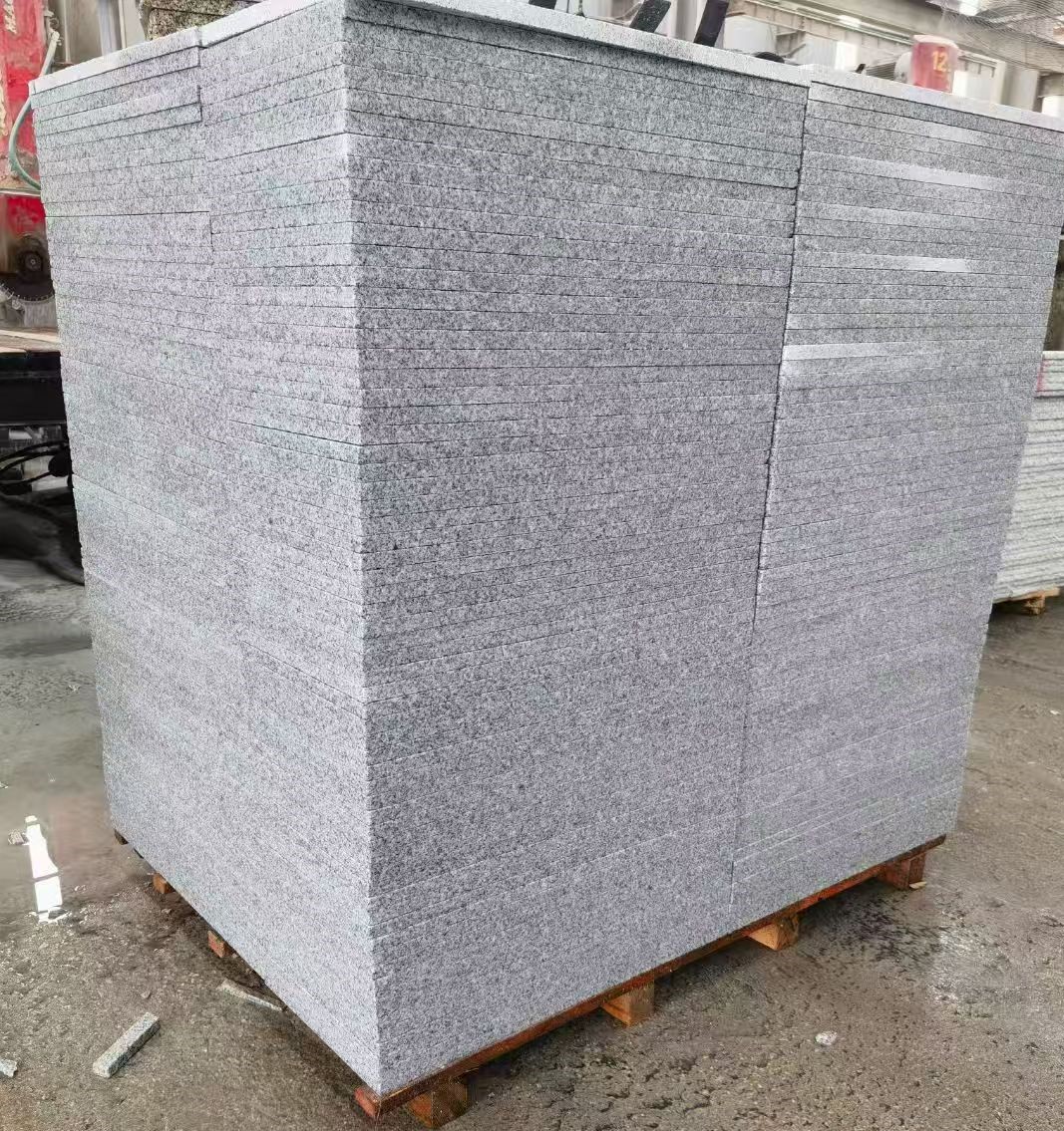 吉安 火烧面地铺石，街道广场园林市政工程板，1.8~5.0厚均有现货