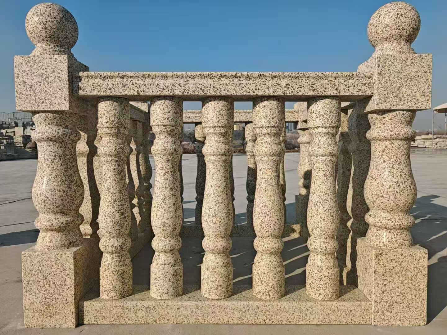 吉安 黄金麻栏杆（扶手，花瓶柱，将军柱）