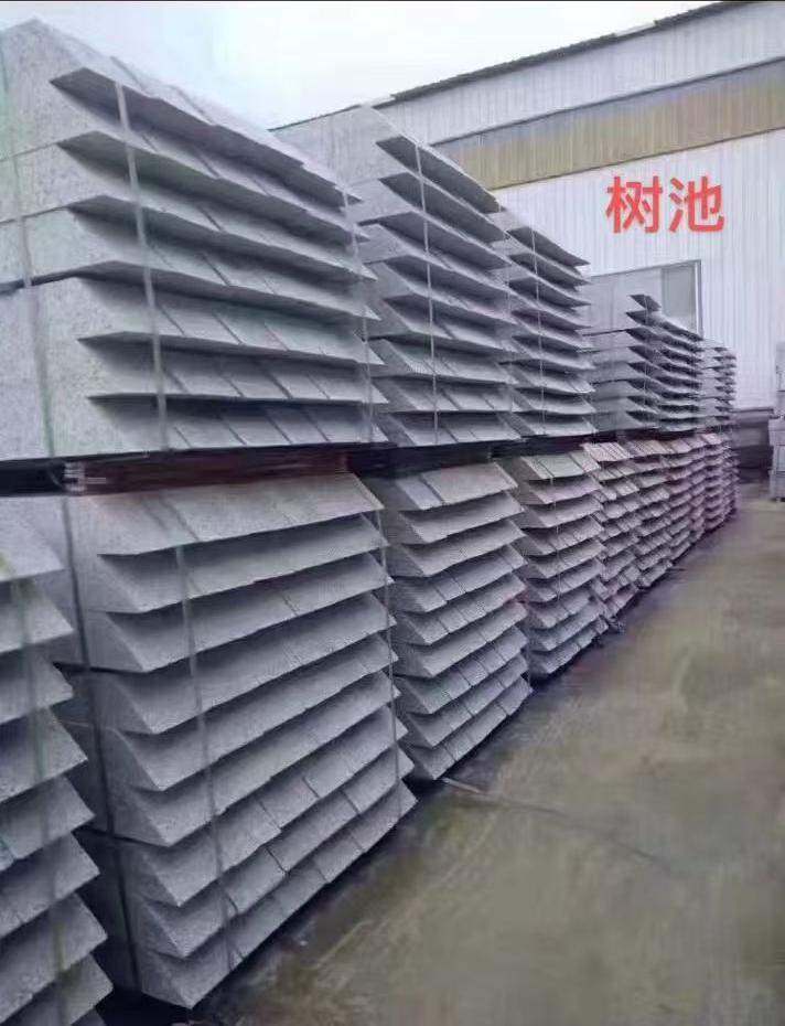 吉安 芝麻灰切头树池